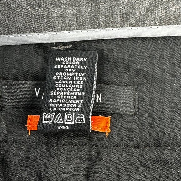 Van Heusen Men's Size 40x29 Pant Traveler Classic Fit Flat Front Gray New - Picture 8 of 16